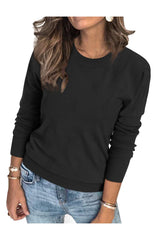 Arach&Cloz Women's Soft Knit Sweater Fall Dressy Casual Pullover Tops