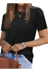 Arach&Cloz Women's Wool Blend Business Casual Essential Fall Layering Pullover Sweaters