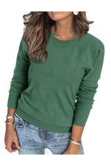 Arach&Cloz Women's Soft Knit Sweater Fall Dressy Casual Pullover Tops