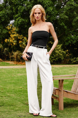 Arach&Cloz Women's Silk Blend Non See Through Non Slip Fall Fashion Tube Top 2025