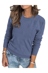 Arach&Cloz Women's Soft Knit Sweater Fall Dressy Casual Pullover Tops