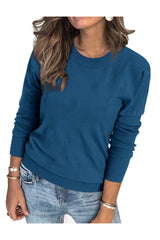 Arach&Cloz Women's Soft Knit Sweater Fall Dressy Casual Pullover Tops