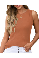 Arach&Cloz Women's Wool Blend Sweaters Non See Through All-Season Business Casual Tank 2025