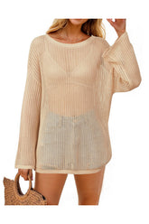 Arach&Cloz Linen Crochet Knit Top — product image 9