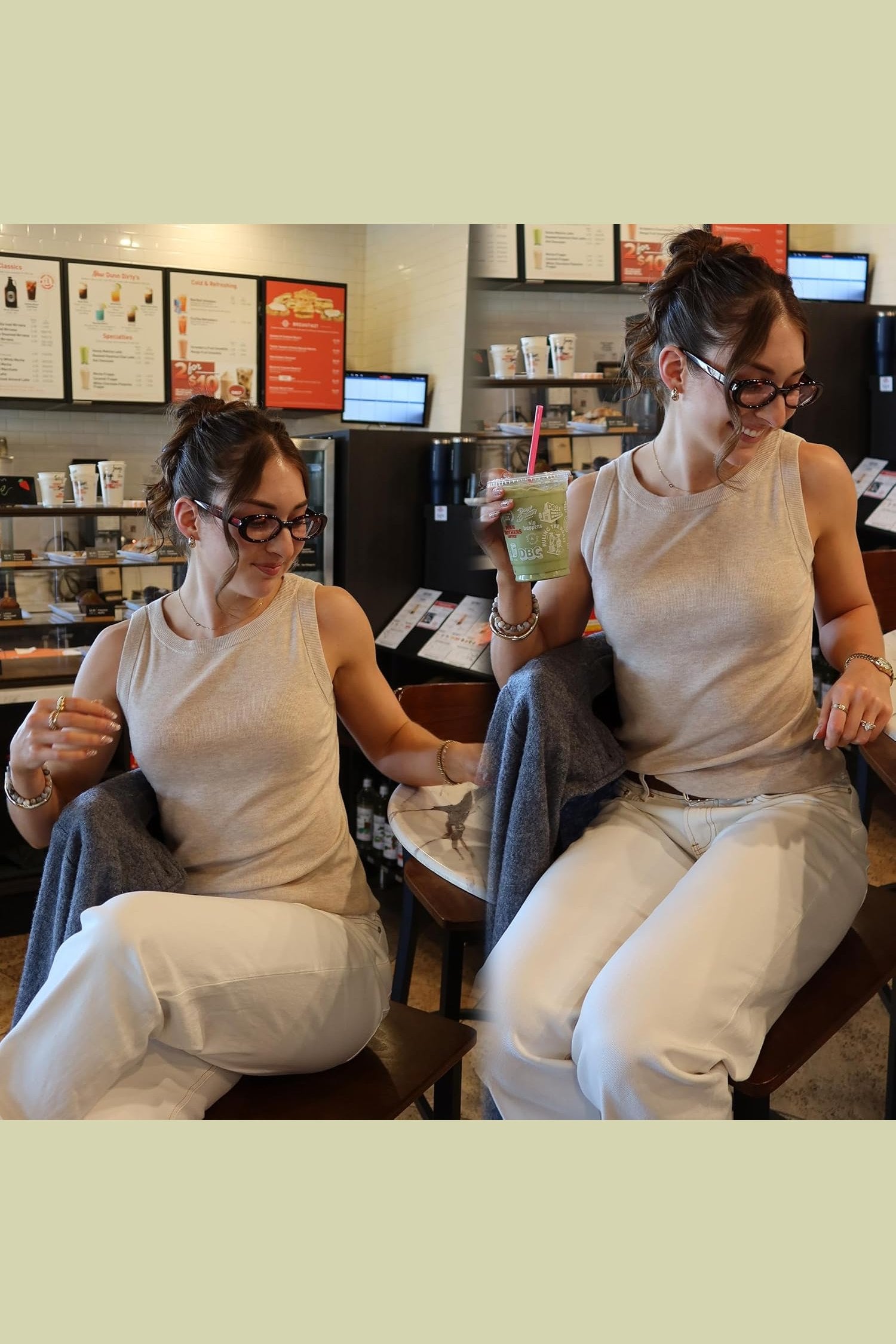 Arach&Cloz Women's Wool Blend Sweaters Non See Through All-Season Business Casual Tank 2025