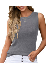Arach&Cloz Women's Wool Blend Sweaters Non See Through All-Season Business Casual Tank 2025