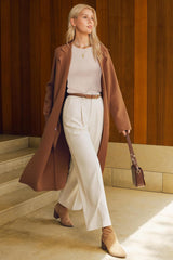 Arach&Cloz Women's Wool Blend Sweaters Non See Through All-Season Business Casual Tank 2025