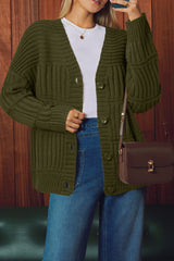 Arach&Cloz Women's Wool Blend Chunky Knit Winter Cardigan Sweaters