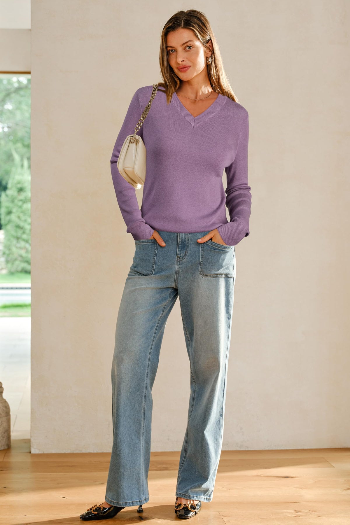 Arach&Cloz Wool-Blend Everyday Pullover — product image 24
