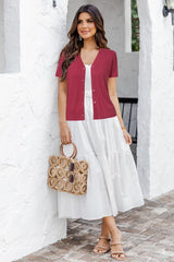 Women's Wool Blend Business Casual Cardigan Sweaters