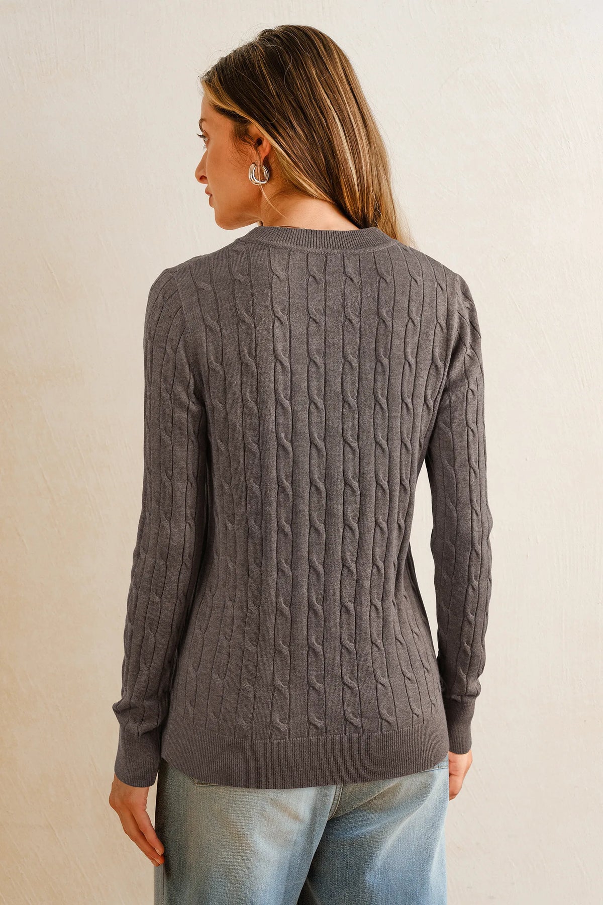 Arach&Cloz Wool-Blend Crew-Neck Pullover — product image 88