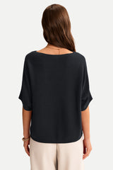 Women's Oversized Batwing Sleeve Business Casual Sweater Tops