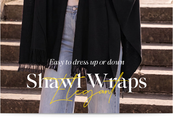 Arach&Cloz Wool-Blend Loop-Front Fringe Shawl A+ 图文