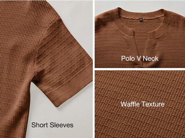 Women's Striped Short Sleeve Sweater Work Casual Fashion Trendy A+ 图文