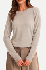 Arach&Cloz Merino Wool Crew Neck Sweate