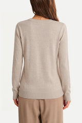 Arach&Cloz Merino Wool Crew Neck Sweate