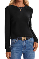 Arach&Cloz Merino Wool Crew Neck Sweate