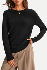 Arach&Cloz Merino Wool Crew Neck Sweate