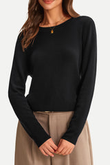 Arach&Cloz Merino Wool Crew Neck Sweate