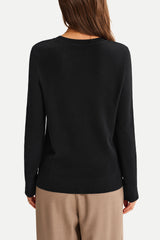 Arach&Cloz Merino Wool Crew Neck Sweate