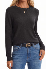 Arach&Cloz Merino Wool Crew Neck Sweate