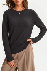Arach&Cloz Merino Wool Crew Neck Sweate