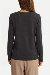 Arach&Cloz Merino Wool Crew Neck Sweate