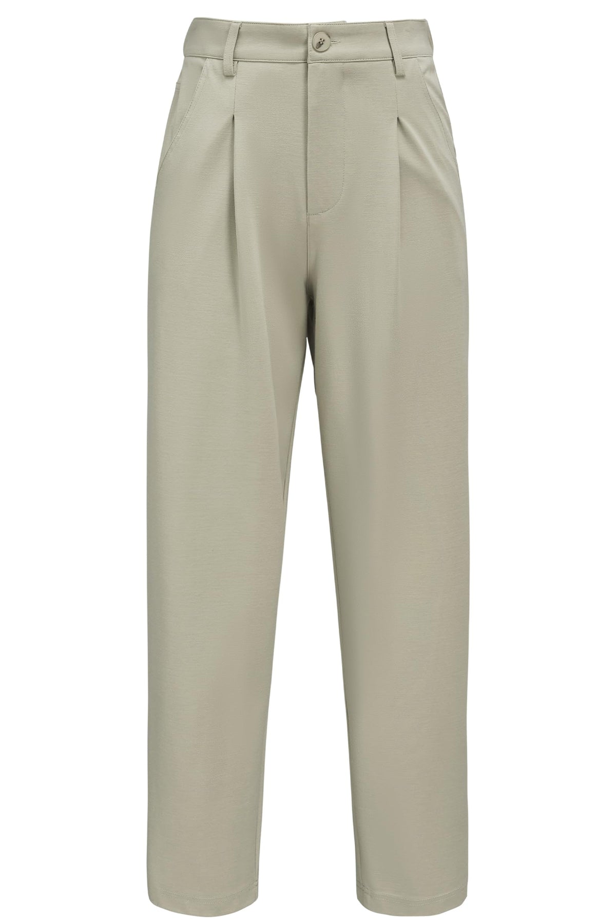 Arach&Cloz Wrinkle-Resistant Ankle Trousers — product image 9