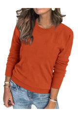 Arach&Cloz Women's Soft Knit Sweater Fall Dressy Casual Pullover Tops