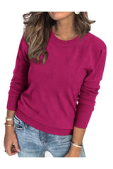 Arach&Cloz Women's Soft Knit Sweater Fall Dressy Casual Pullover Tops