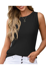 Arach&Cloz Women's Wool Blend Sweaters Non See Through All-Season Business Casual Tank 2025