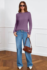 Arach&Cloz Women's Wool Blend Button-Cuff Fall Fashion Casual Sweaters