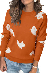 Arach&Cloz Women's Soft Knit Sweater Fall Dressy Casual Pullover Tops