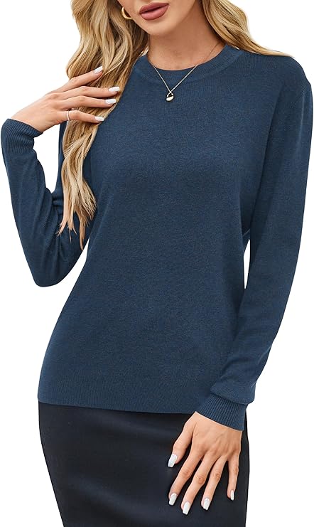 Arach&Cloz Wool-Blend Crew-Neck Pullover — product image 32