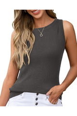 Arach&Cloz Women's Wool Blend Sweaters Non See Through All-Season Business Casual Tank 2025