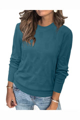 Arach&Cloz Women's Soft Knit Sweater Fall Dressy Casual Pullover Tops