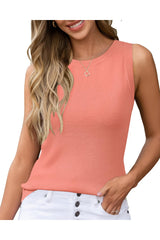 Arach&Cloz Women's Wool Blend Sweaters Non See Through All-Season Business Casual Tank 2025