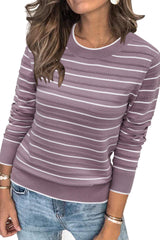 Arach&Cloz Women's Soft Knit Sweater Fall Dressy Casual Pullover Tops