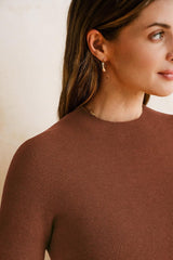 Arach&Cloz Women's Wool Blend Fall Seamless Rip Resistant Warm Layered Tops Business Casual Sweaters