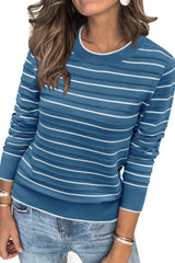 Arach&Cloz Women's Soft Knit Sweater Fall Dressy Casual Pullover Tops