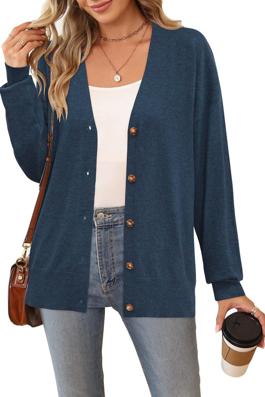 Women’s Wool Blend Lightweight Cardigan Sweaters