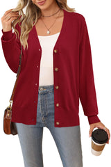 Women¡¯s Wool Blend Lightweight Cardigan Sweaters