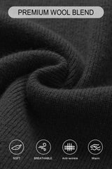 Arach&Cloz Wool Blend Mock Neck Sleeveless Sweater Shirt (2026)