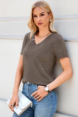 Women's Wool Blend Summer Fall Lightweight Casual Tops